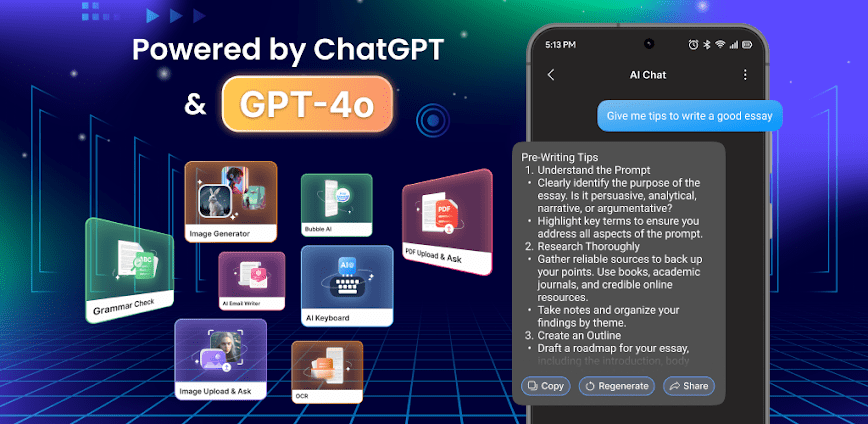 AI Chat : Chatbot & Assistant